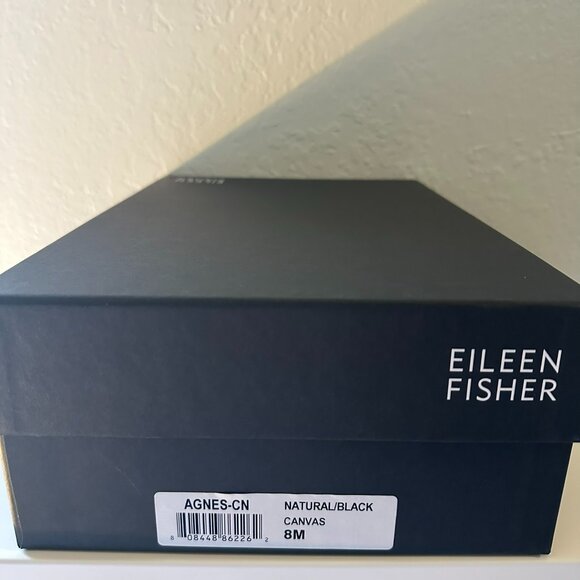 NWT Eileen Fisher Agnes Espadrille Wedge Sandal - Size 8 - Picture 6 of 6